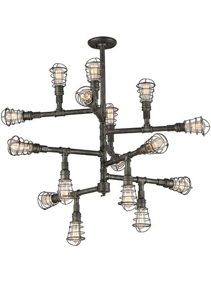 Conduit 16-Light Chandelier.